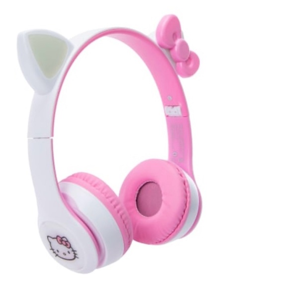NIB Bluetooth® Hello Kitty® Wireless Light Up Headphones - Picture 5 of 6